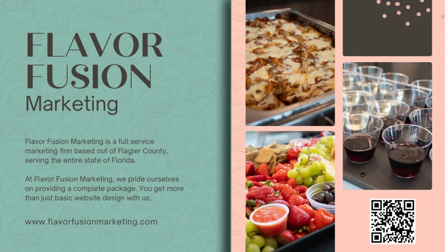 Flavor Fusion Marketing business card