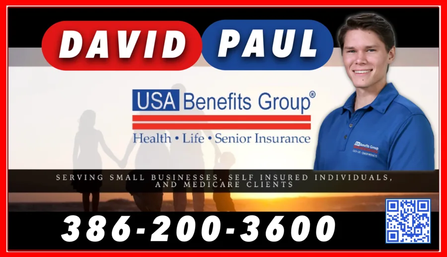 USA Benefits Group business card